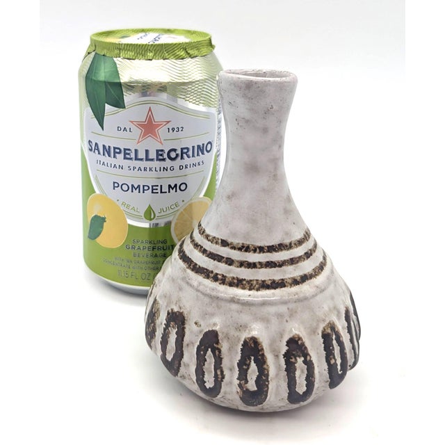 Ceramic 1970s Pottery Craft Glazed Stoneware Bud Vase For Sale - Image 7 of 10