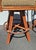 Pair of Vintage McGuire Bamboo Woven Leather Swivel Bar Stools Barstool For Sale - Image 12 of 15