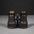 ABOUT Antique Alpenglas leather wrapped and brass binoculars manufactured in Germany. Clear lenses and smooth mechanics....
