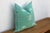 1990s Sage Diamond Cactus Silk Moroccan Pillow For Sale - Image 5 of 8