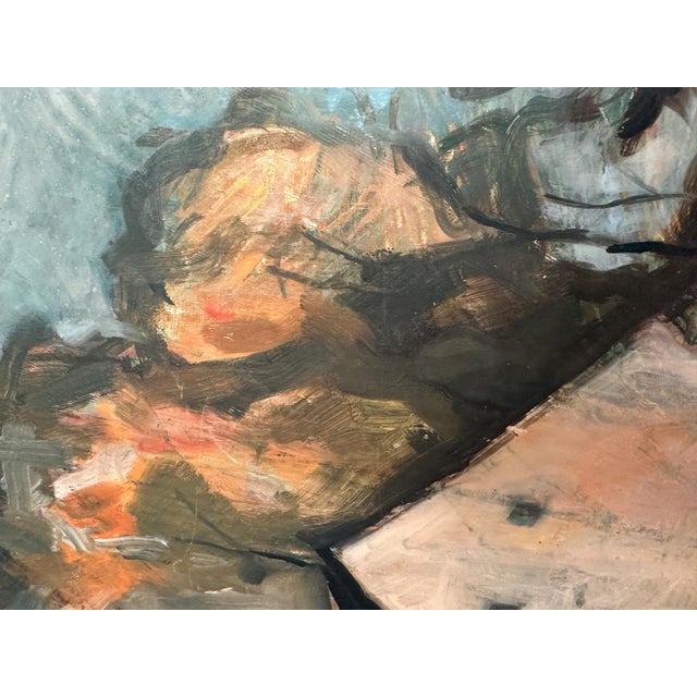 M. Olofgoluth, House, 1969, Oil on Panel For Sale - Image 15 of 18