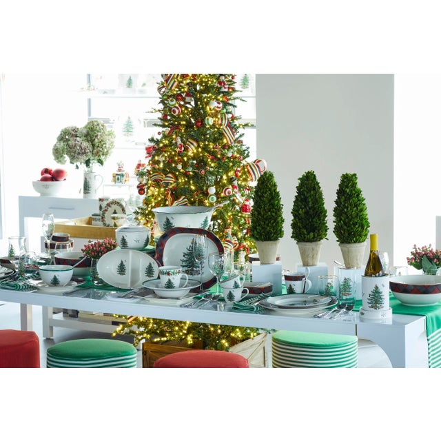 English Spode Blue Italian and Brocato Mixed 12-Piece Dinnerware Set, Service for Four For Sale - Image 3 of 7