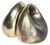 Iconic pair of Mid Century, Brutalist orb form bookends. The bookends are in very good, original estate condition, there...