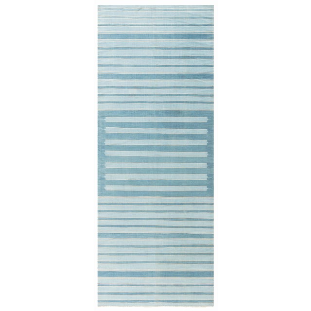 Doris Leslie Blau Indian Dhurrie Runner For Sale