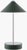 Mid-Century Modern Nomelle Accent Table Lamp Brushed Green For Sale - Image 3 of 3