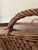 Wood Large Basket with Cross-Braced Edges, 1890s For Sale - Image 7 of 8