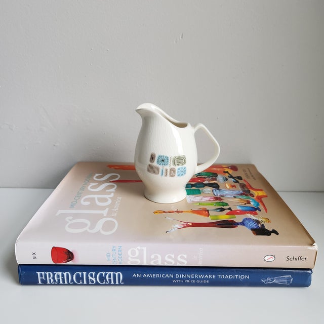 Vintage Canonsburg Temporama Creamer Specs: 4in wide x2.5in deep x 4.5in tall