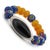 Contemporary Evil Eye Beaded Chunky Bohemian Bracelet For Sale - Image 3 of 5