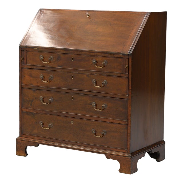 Mahogany Bureau, 1780 For Sale