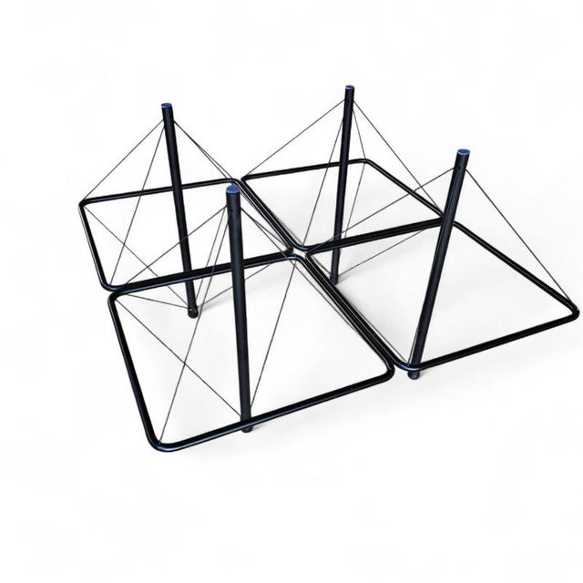 Wire Coffee Table, 1980s For Sale - Image 12 of 14