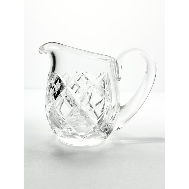 Waterford Vintage Miniature Crystal Creamer Jug 3” 3oz Signed Good vintage condition. No chips, cracks, or fleabites....