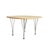 Silver Elliptical Coffee Table by Piet Hein for Fritz Hansen, 1970s For Sale - Image 8 of 8