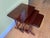 Mahogany Cross-Branded Nesting Tables, 1890s, Set of 3 For Sale - Image 3 of 5