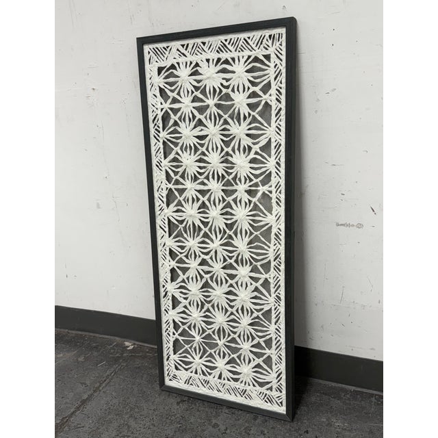 Design Plus Gallery presents Rice Paper in a Flower Chain Link Cuts from World Market. Layers of delicate rice paper form...