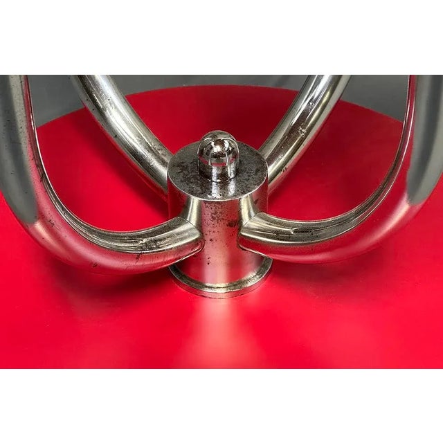 1930s Chrome Flower Stand H 54 by Jindřich Halabala for Up Závody, 1930s For Sale - Image 5 of 13