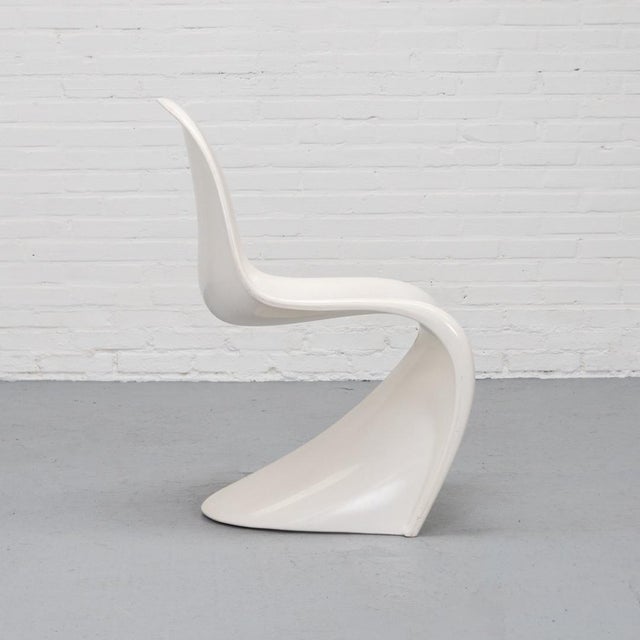 Early Panton Chair by Verner Panton for Herman Miller, 1960s For Sale - Image 15 of 15
