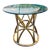McGuire Vintage Rattan Side Table For Sale