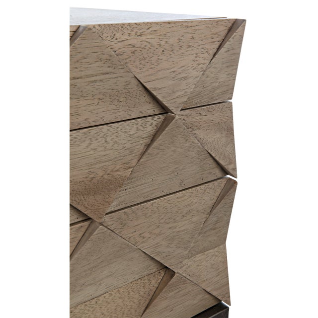 NOIR Draco Sideboard with Metal Stand, Washed Walnut For Sale - Image 11 of 13