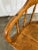 Antique Saloon Style Wood Captain's Chair For Sale - Image 11 of 12