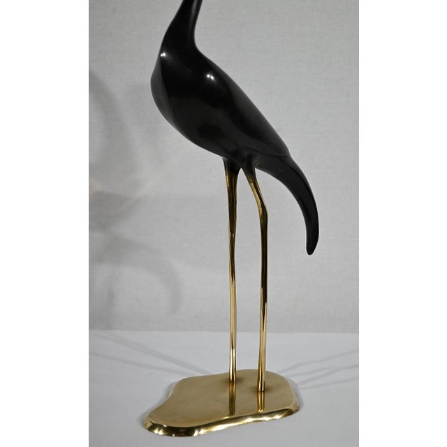 Metal Water Bird Sculptures, 1940, Set of 2 For Sale - Image 14 of 18