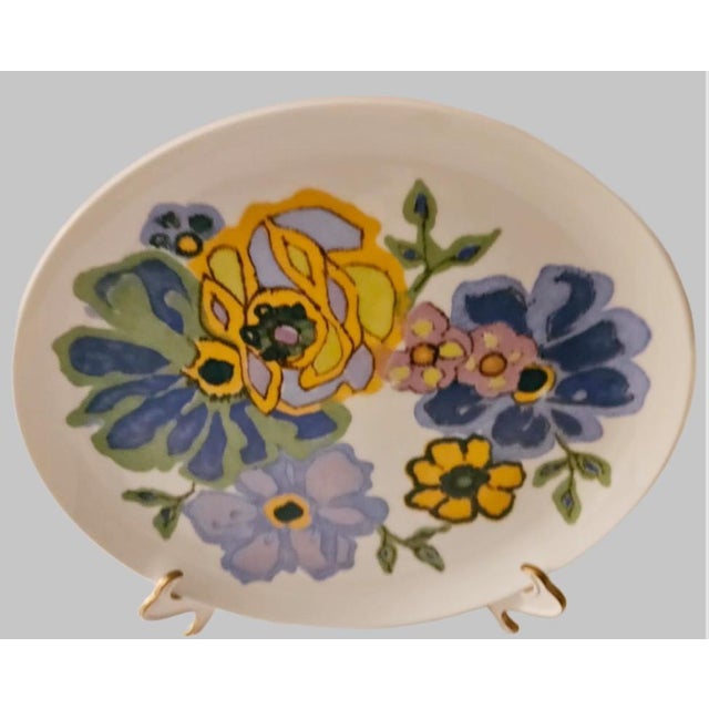 This marvelous vintage 1970s Noritake dinner plate is created in the gorgeous Hawaiian Holidays, Hula pattern. This...