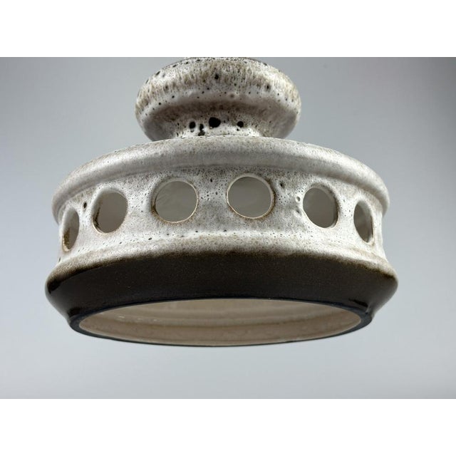 Mid-Century Ceramic Pendant, 1970s For Sale - Image 4 of 13