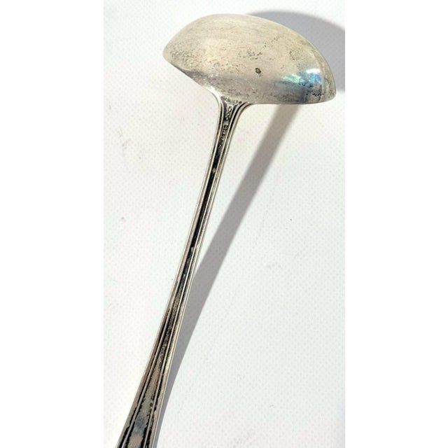 Early 20th Century Early 20th Century Sterling Silver Sauce Ladle For Sale - Image 5 of 5