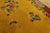 Goldenrod 1920s Yellow Florid Antique Chinese Art Deco Carpet 7'2" X 9'10" Handknotted Wool Rug For Sale - Image 8 of 14