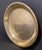 Heavy antique brass round tray or charger, heavy at 2.5 pounds and 10.5 inches in diameter. This works as tray for your...