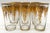 12 Belle Époque Gilt Floral Crystal Tumblers, Suitable for Champagne / Wine For Sale - Image 4 of 18