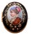 Gold Brooch with Figure of Ancient Lady For Sale