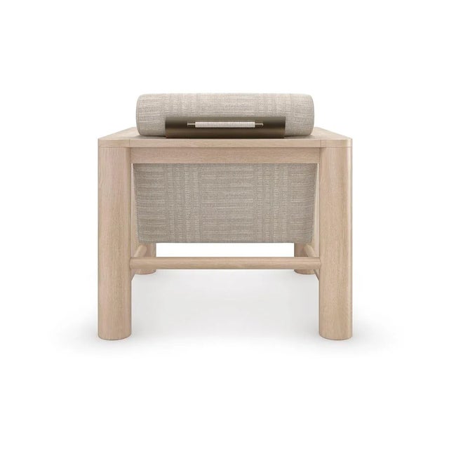 Natural Modern Armchair For Sale - Image 4 of 8