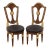 Early 19th Century Pair of Russian Neoclassical Parcel-Gilt Side Chairs For Sale