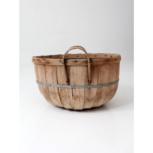 Antique Orchard Basket For Sale - Image 13 of 16