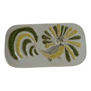 Late 20th Century Bennington Potters Vermont Ceramic Plaque