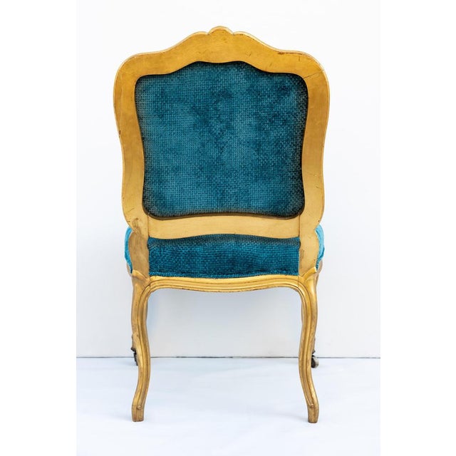 Mid 19th Century Giltwood Parlor Chairs, France, 1850s, Set of 2 For Sale - Image 5 of 11