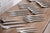 82 piece set of mid-century flatware from the "Picasso" collection by Dalia Spain. Set includes: - 13 Dinner Forks - 11...