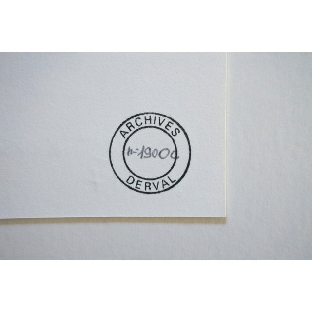 Lithograph Print by Jean Derval For Sale - Image 6 of 7