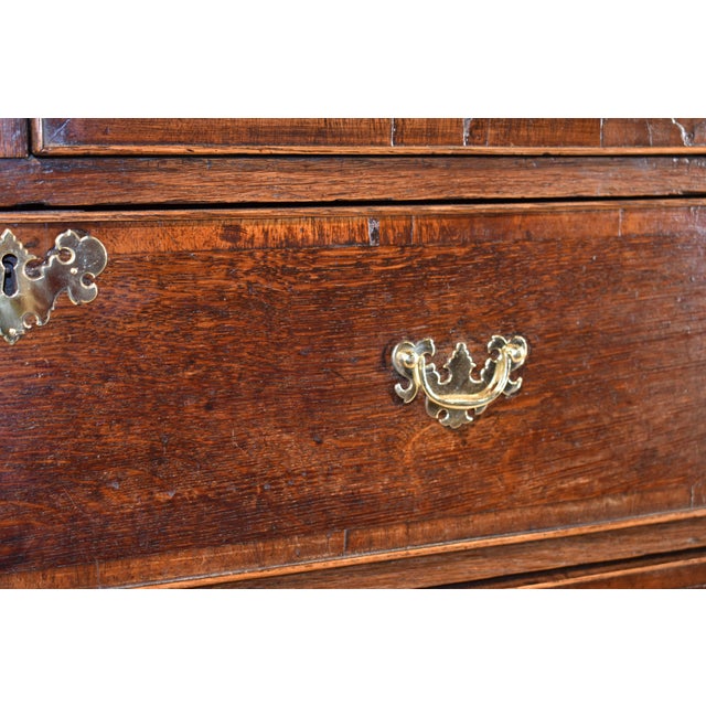 Period Georgian 18th Century English Oak Chest For Sale - Image 12 of 12
