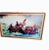 This is a framed art print of Emanuel Leutze's 1891 painting, Washington Crossing the Delaware. This iconic image depicts...