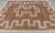 Brown 6x9Ft. Natural Brown Jute cream design Taureg Inspired Soumek Jute Hand Woven Rug For Sale - Image 8 of 12