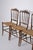 Italian Chiavarine Umbertine Chairs with Rope, 1920s, Set of 6 For Sale - Image 3 of 12