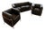 Authentic Cassina Lc2 Three-Piece Seating Group by Le Corbusier, Pierre Jeanneret & Charlotte Perriand. For Sale