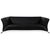 322 3-Seater Sofa in Black Leather from Rolf Benz For Sale - Image 14 of 14