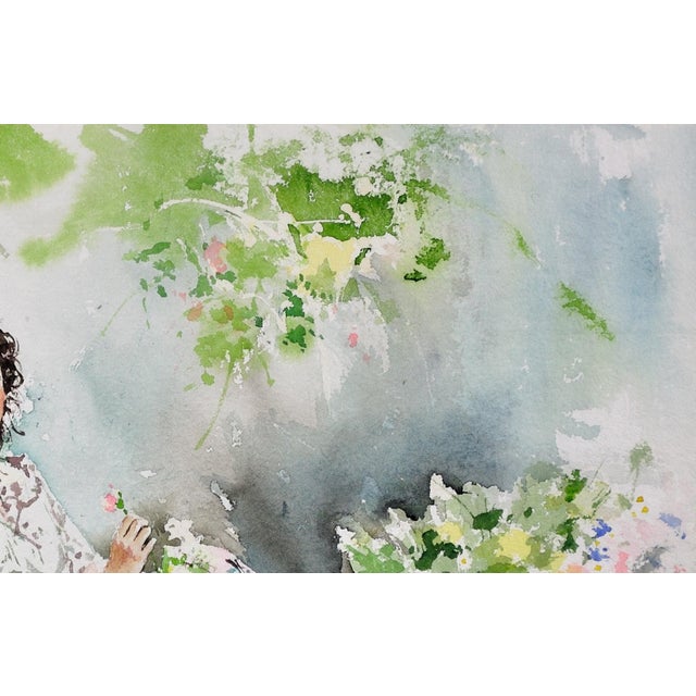 Gordon King, Fond Memories, Original Watercolour, 20th Century For Sale - Image 7 of 18