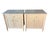 Williams-Sonoma Home "Hampstead" Faux Bamboo Nightstands With Carrara Marble Tops - Pair For Sale - Image 13 of 14