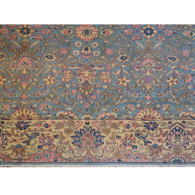 Textile Early 20th Century Kirman Rug For Sale - Image 7 of 11