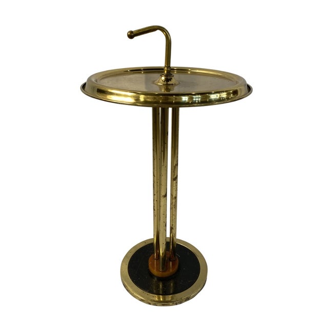 1930s Brass Art Deco Martini Table Chairish