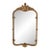 C. 1960's Hollywood Regency Era, French Rococo-Style Gold Gilded Fleur De Lis Wall Mirror For Sale