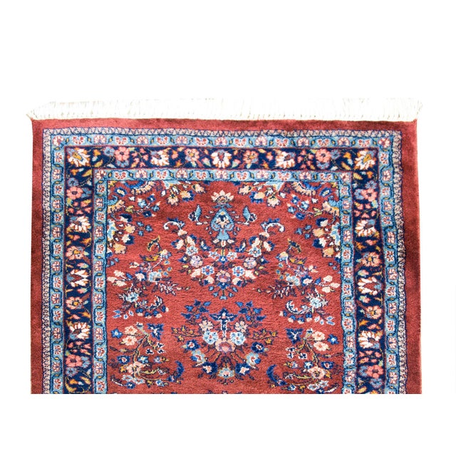 Mid-20th Century Persian Sarouk Runner For Sale - Image 15 of 15